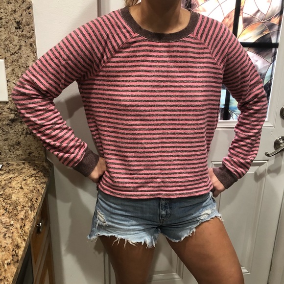 Volcom Lived in Stripe French Terry Sweatshirt - Picture 6 of 7